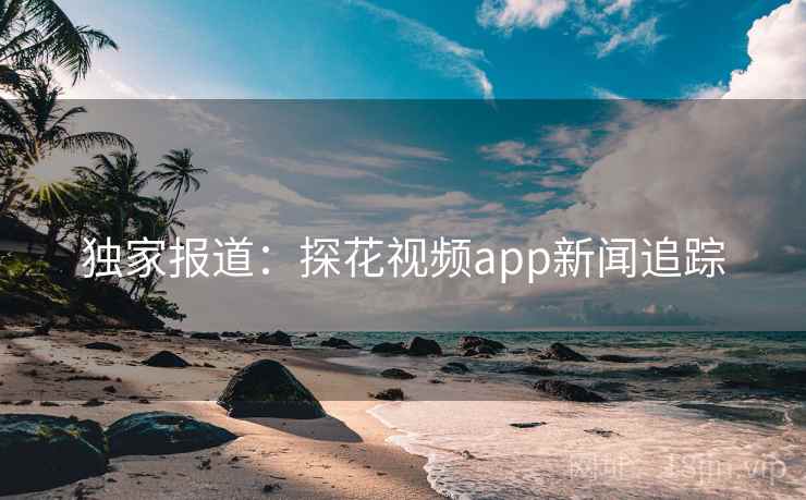 独家报道：探花视频app新闻追踪